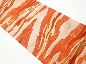 抽象模様織出し袋帯